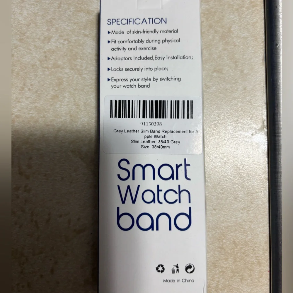 NWT Gray Smart Watch Band